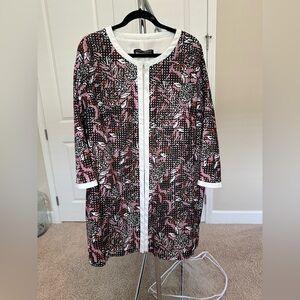 Marina Rinaldi Eyelet Jacket